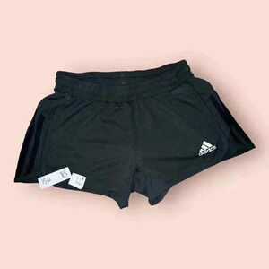 Adidas Shorts Women's XS Black No liner FLAWED